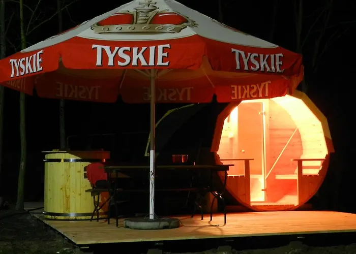 Goscinne Przystan Kaja W Sobieskach Nad Wkra Üdülőpark